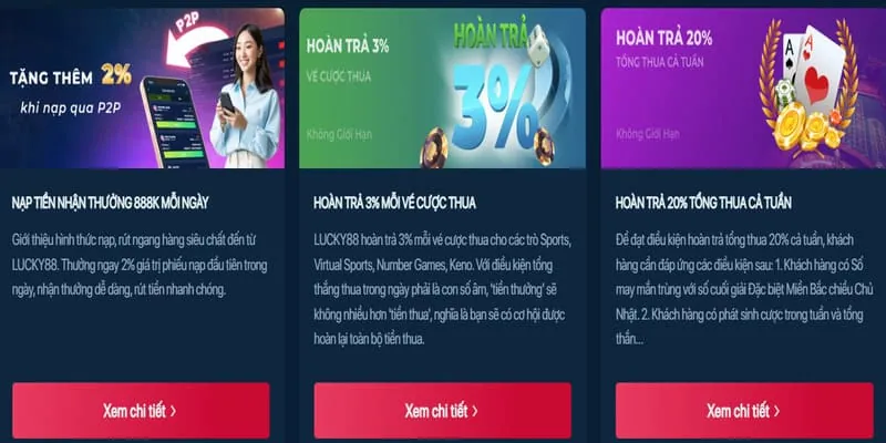 Hoàn trả không giới hạn T888